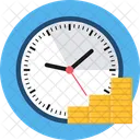 Geld Zeit Finanzen Icon