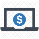 Geld Laptop SEO SEO Symbole Symbol