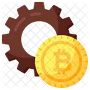 Geldverwaltung Finanzverwaltung Bitcoin Verwaltung Icon