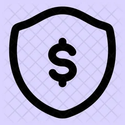 Geld-Sicherheit  Symbol