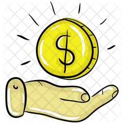 Geld sparen  Symbol