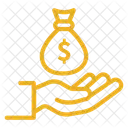 Geld sparen  Symbol