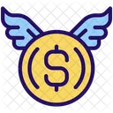 Geld spenden  Symbol