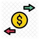 Transaktion Dollar Austausch Symbol