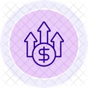 Geld wächst  Symbol