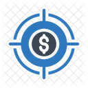 Ziel Dollar Geld Symbol