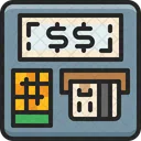 Geldautomat Maschine Geld Icon