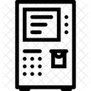 Geldautomat Elektronik Haushaltsgerate Symbol