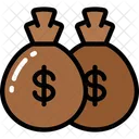 Geld Dollar Sack Symbol