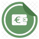 Euro Geld Geldborse Symbol