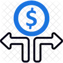 Geldentscheidung  Symbol