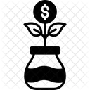 Geldfluss  Symbol