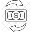 Geldfluss  Symbol
