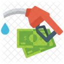 Geldfluss Cashflow Barzahlung Symbol
