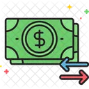Geldfluss Cashflow Finanzen Symbol