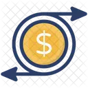 Geldfluss Cashflow Kapital Symbol
