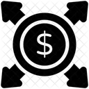 Geldfluss Cashflow Kapital Symbol