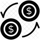 Geldfluss Cashflow Kapital Symbol