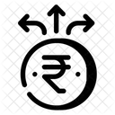 Geldfluss Symbol