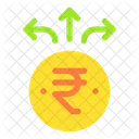 Geldfluss Symbol
