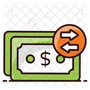 Geldfluss Cashflow Kapital Symbol