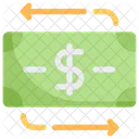 Geschaft Marketing Geldfluss Symbol