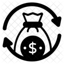 Geldfluss  Symbol