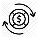 Geldfluss  Symbol
