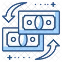 Geldfluss  Symbol