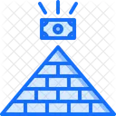 Geldpyramide  Symbol