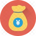 Geld Sack Yen Symbol