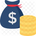 Geld Sack Beutel Symbol