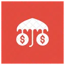 Dollar Schutz Sicher Symbol