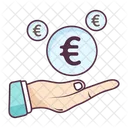 Geld Absichern Geld Sparen Geld Sichern Symbol