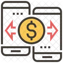 Geldtransfer  Symbol