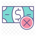 Ablehnen Geld Loschen Symbol
