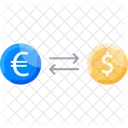 Umtausch Geldwechsel Cashflow Symbol