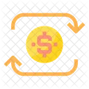 Geld wechseln  Symbol