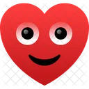 Geliebt Emoji Emoticons Symbol