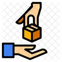 Geliefertes Paket  Symbol