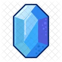 Gem Blue Diamond Red Game Icon