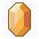 Gem Orange Game Item Icon