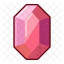 Gem Blue Diamond Red Game Icon