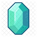 Gem Blue Diamond Red Game Icon