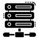 Gemeinsam Genutzter Datenserver Rechenzentrum Datenserver Icon