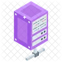 Gemeinsam Genutzter Server Servernetzwerk Serververbindung Symbol