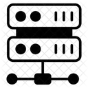 Gemeinsam Genutzter Server Servernetzwerk Serververbindung Symbol