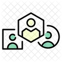 Gruppe Netzwerk Team Icon