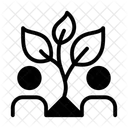 Gemeinschaftsgemüsegarten  Symbol