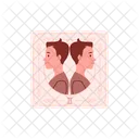 Gemini Zodiac Symbol Icon